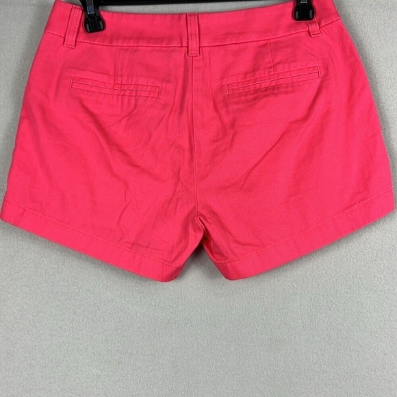 J. Crew Women's Classic‎ Chino Shorts Women's Size 0 Pink 3.5" Inseam - Picture 2 of 8